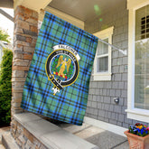 Falconer Tartan Crest Garden Flag